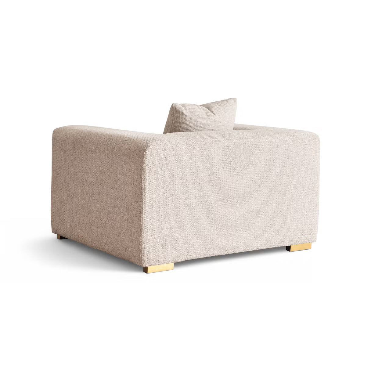 أريكة رانو ذات المقعد الواحد - كريمي 