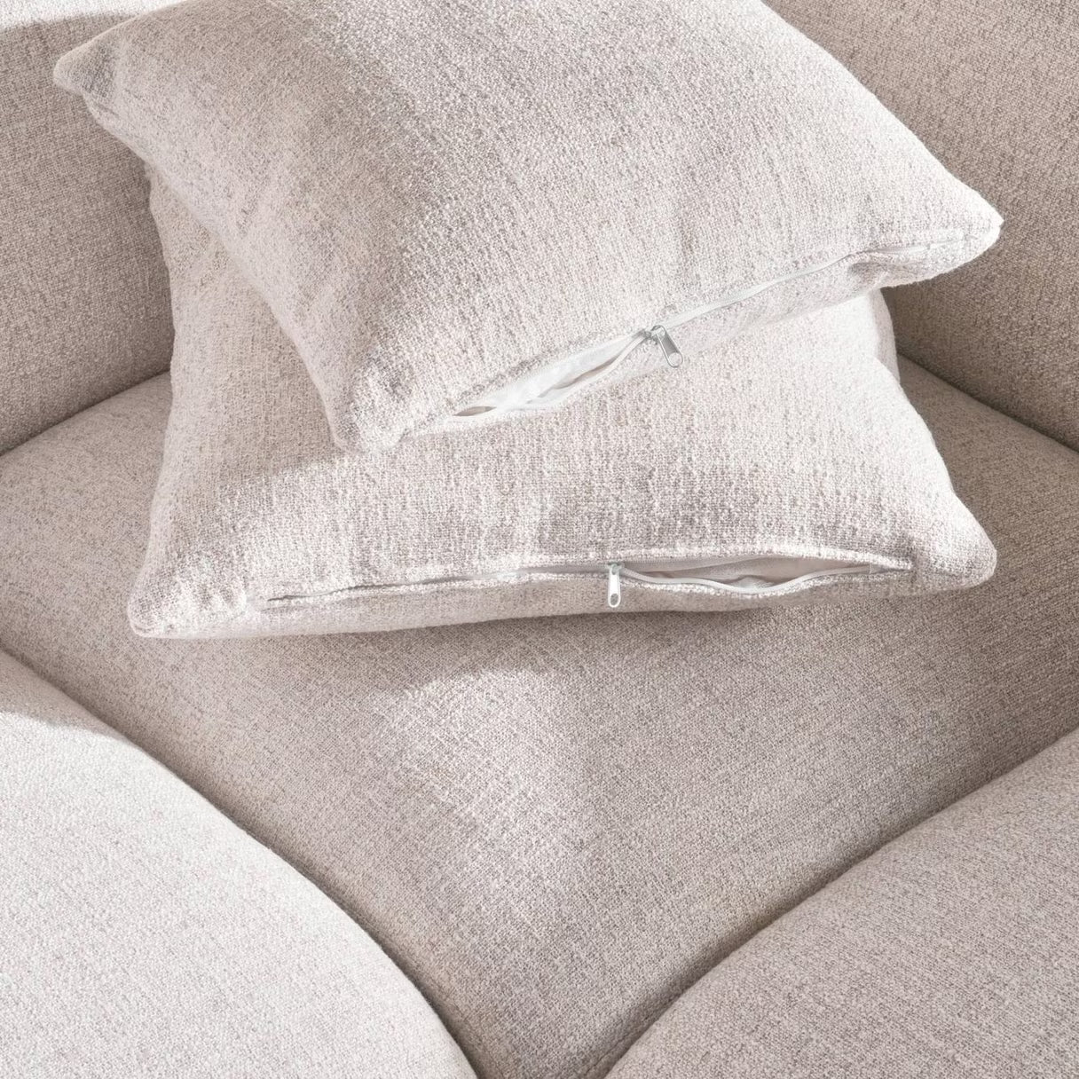 Huster corner sofa set - beige