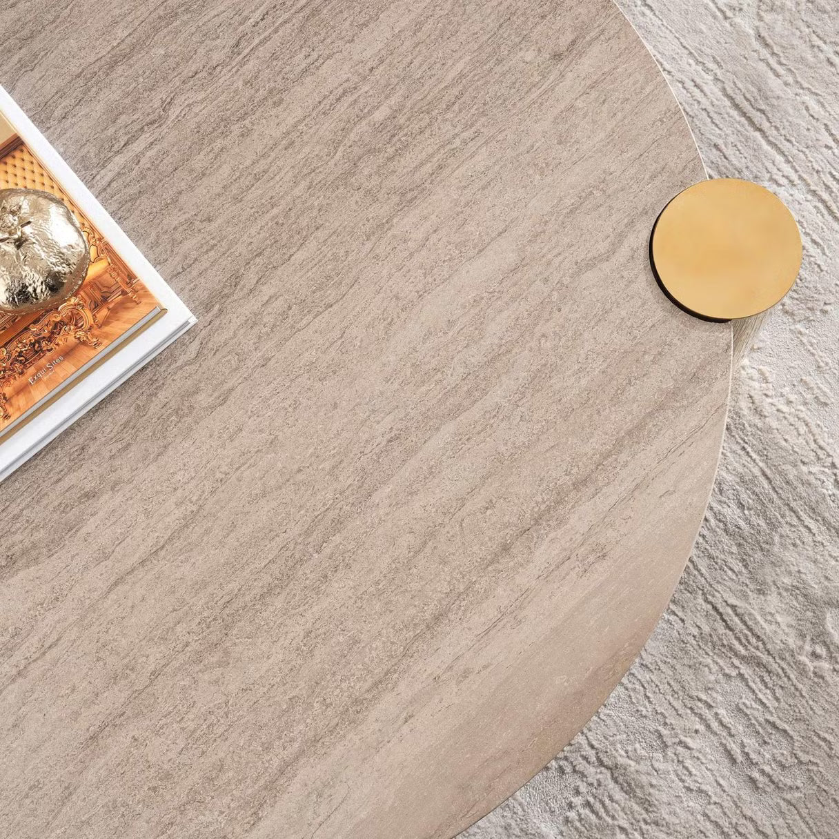 طاولة قهوة سيلا - بيج 