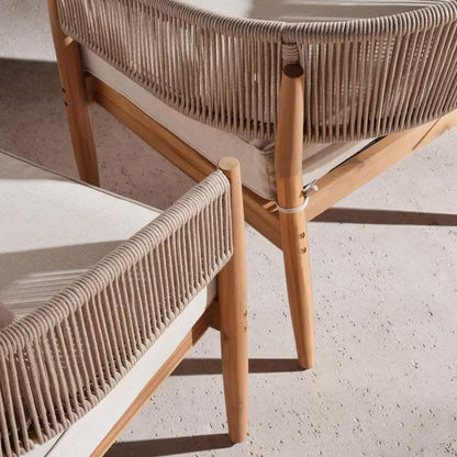 Rima outdoor sofa set 2+1+1+coffee table - beige