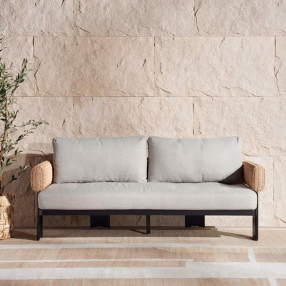 Royalty outdoor sofa set 2+1+1+coffee table-brown