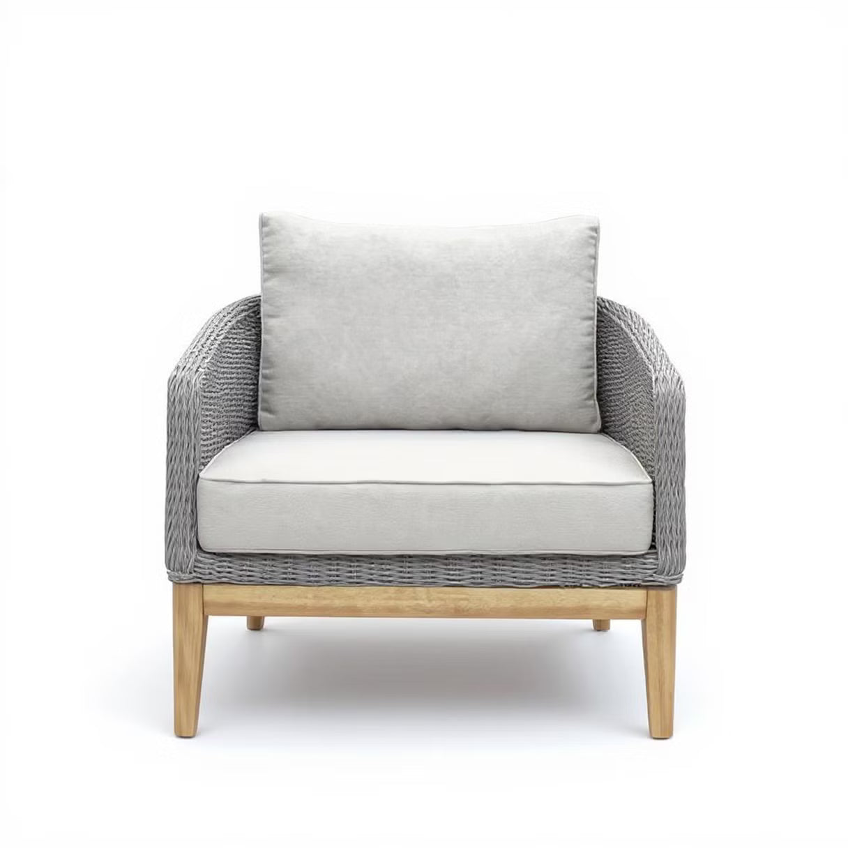 Ram outdoor sofa set 3+1+1+coffee table - beige