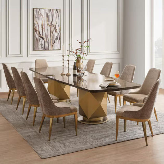 Ville 1+10 seater dining set with Ville chairs package