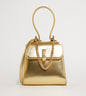 CHARLES & KEITH Locket Metallic Chain Top Handle Bag