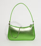 CHARLES & KEITH Metallic Curved Zippered Shoulder Bag