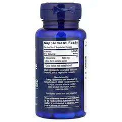 Life Extension, L-Glutamine, 500 mg, 100 Vegetarian Capsules