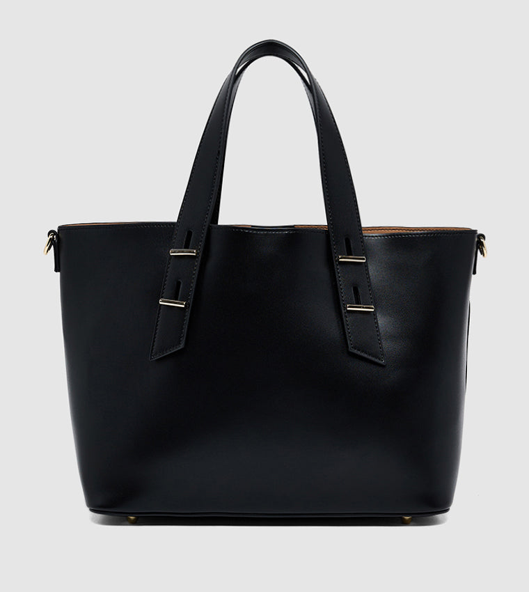 Steve Madden Textured Bucket Bag with Pouch