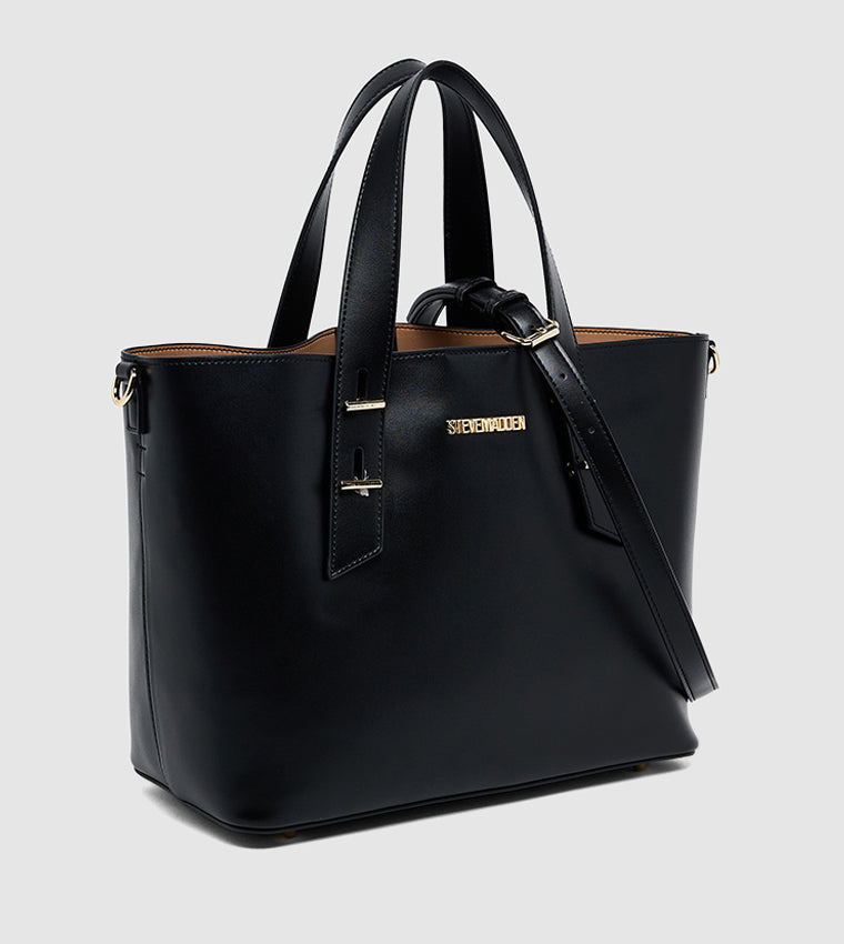 Steve Madden Textured Bucket Bag with Pouch