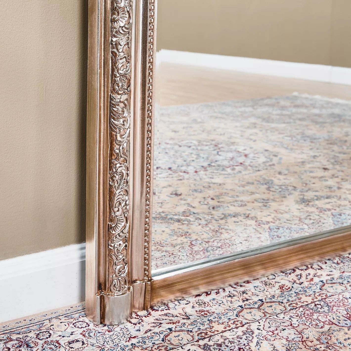 Puraj Leaner Floor Mirror - 100x5x196 cm