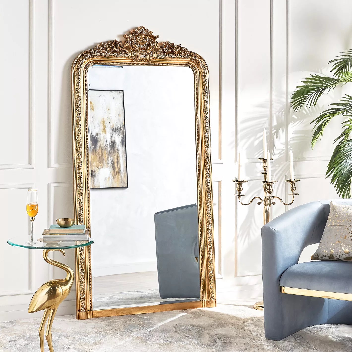 Pujara Leaner Floor Mirror - 100x5x196 cm