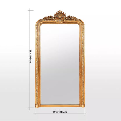 Pujara Leaner Floor Mirror - 100x5x196 cm