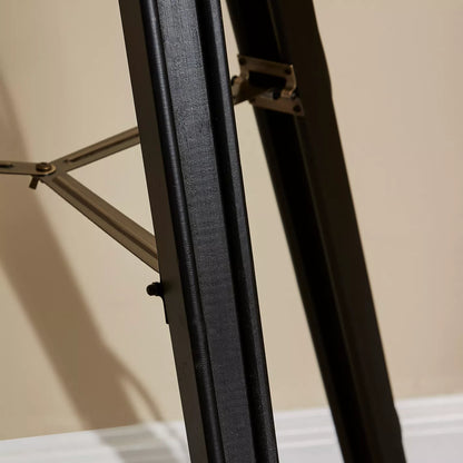 Industrial metal floor lamp