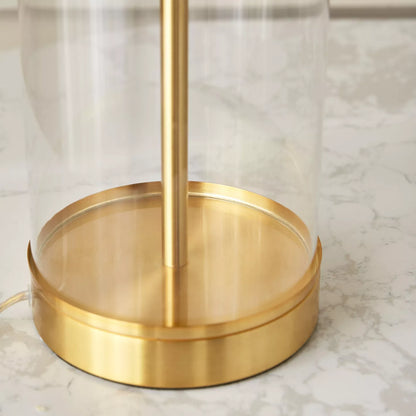 مصباح طاولة زجاجي من ريتا - 70 سم