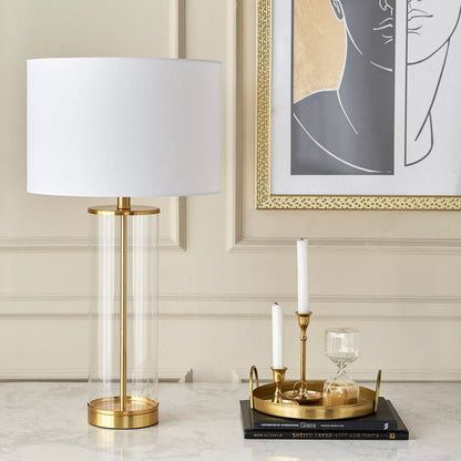 مصباح طاولة زجاجي من ريتا - 70 سم