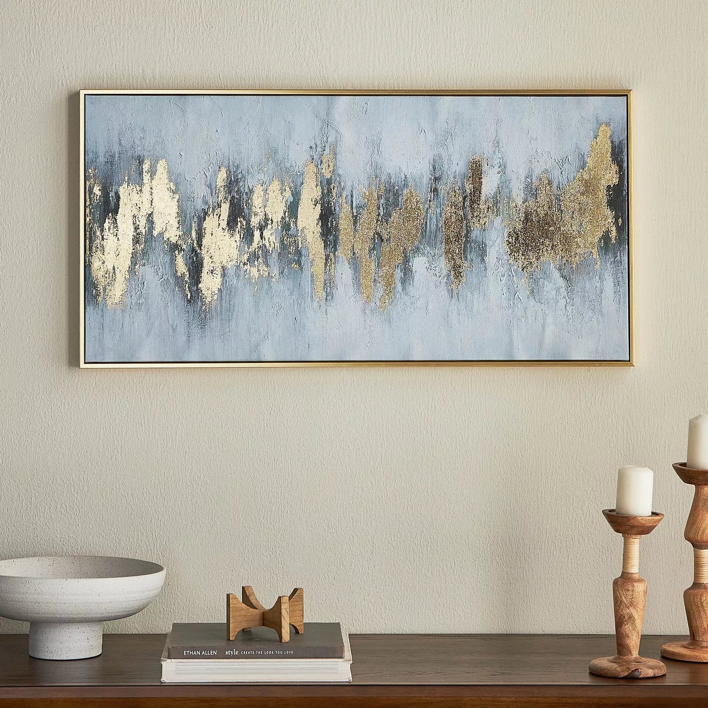 Putri Framed Canvas Wall Art - 100x50 cm