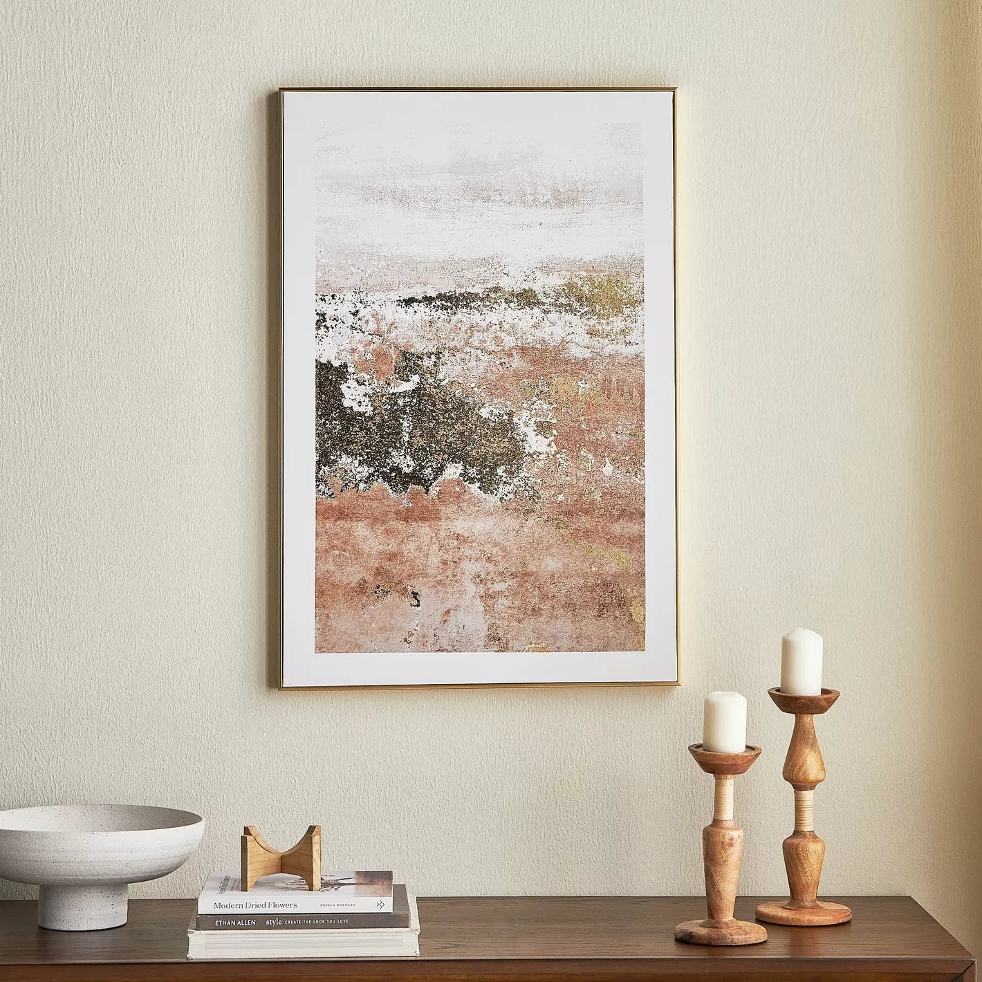 Tari Framed Canvas Wall Art - 60x90 cm