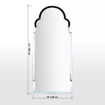 Bonnie Bevelled Floor Mirror - 180x80 cm