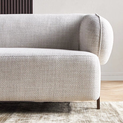 أريكة رون فرينش القماشية ثلاثية المقاعد