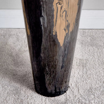 Desert Elegance Metal Floor Vase - 108 cm