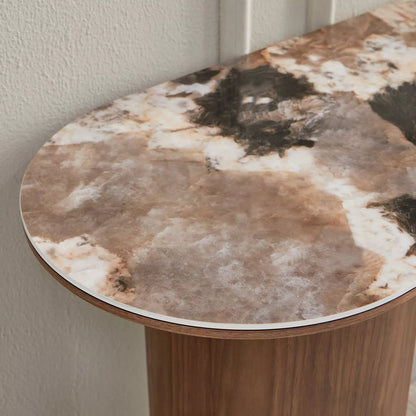 طاولة وحدة التحكم جينا مع مرآة