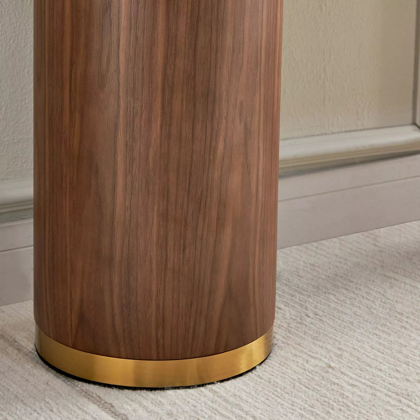 طاولة وحدة التحكم جينا مع مرآة