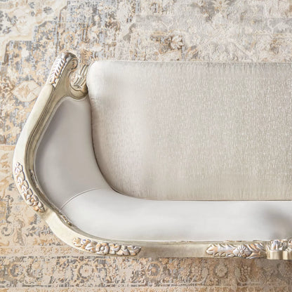 أريكة مخملية كلاسيكية بأربعة مقاعد