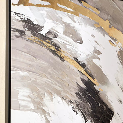 Multi colour canvas wall art  83x123cm