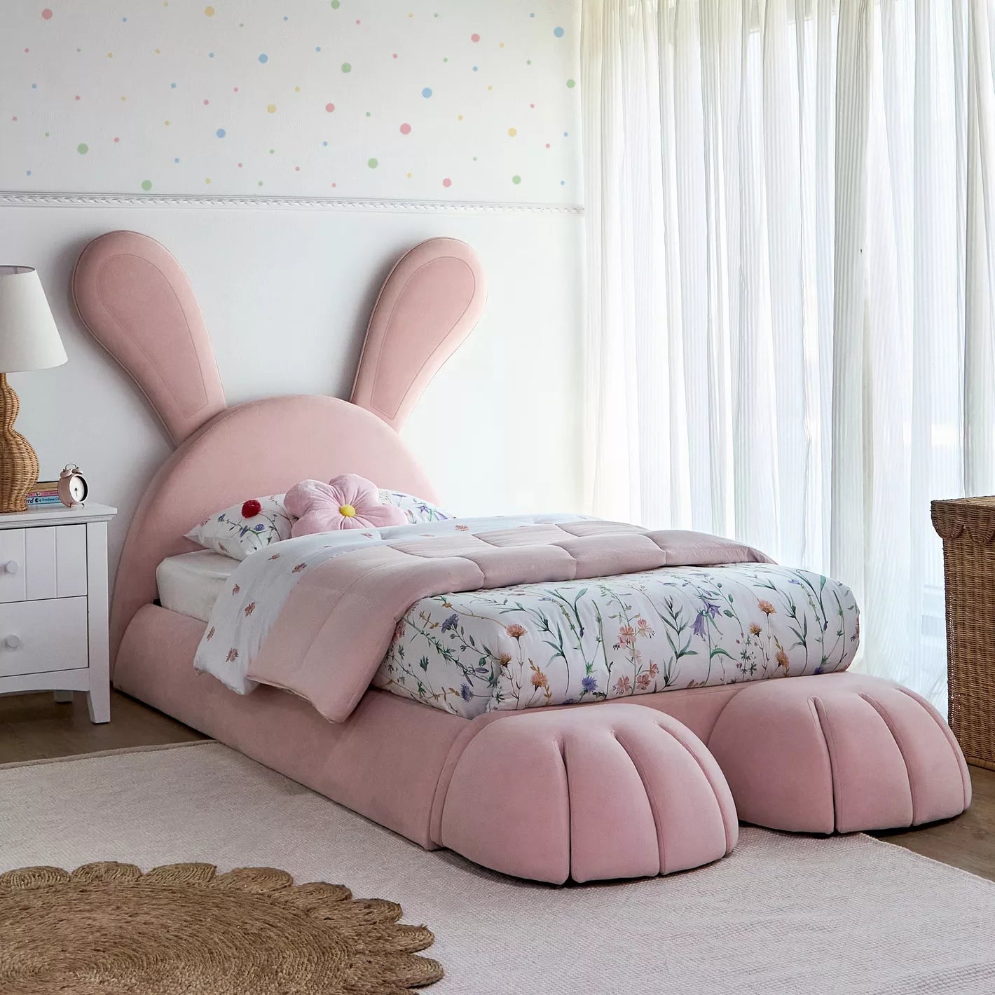 سرير أرنب توأم - 90×200 سم