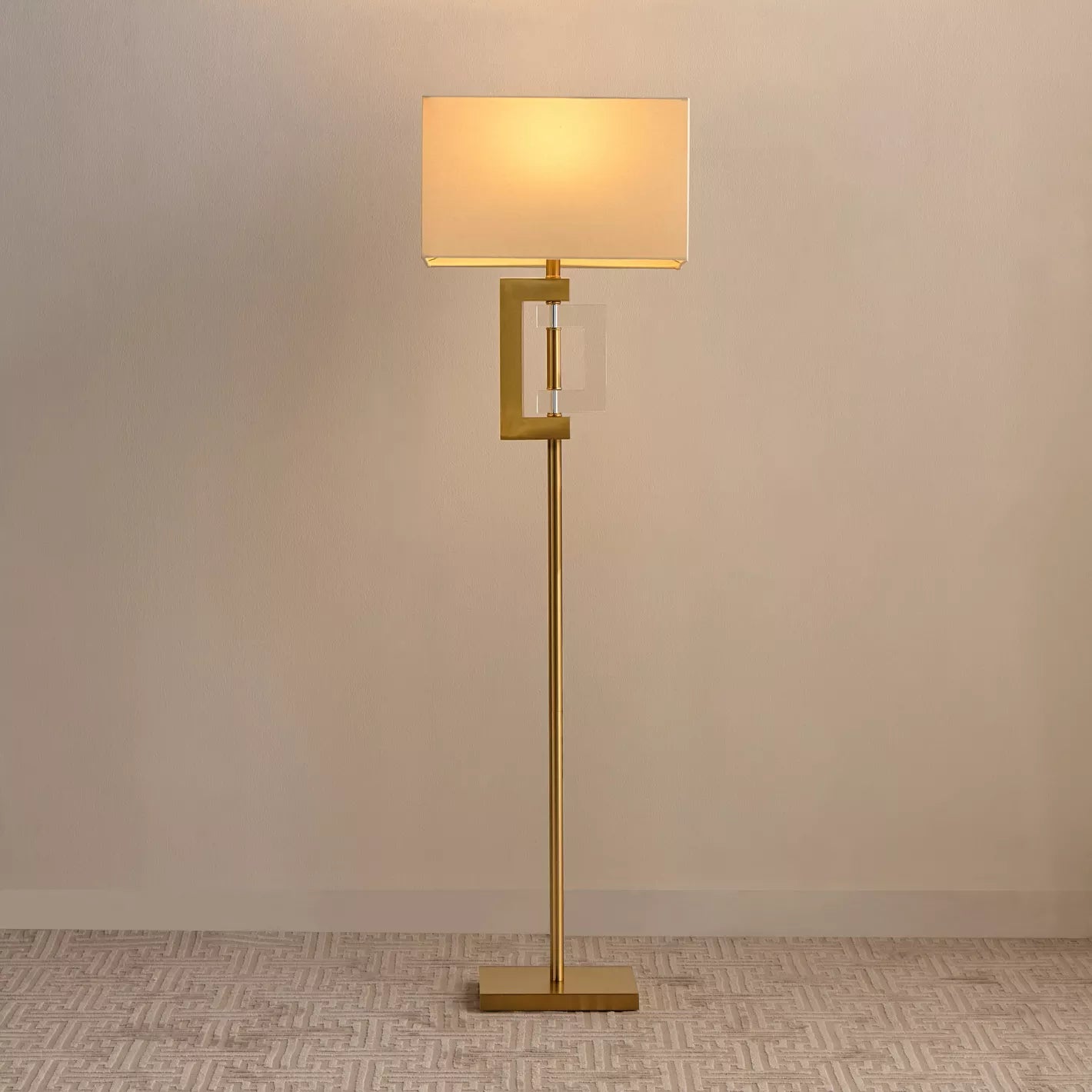 مصباح أرضي معدني من تافين - 160 سم