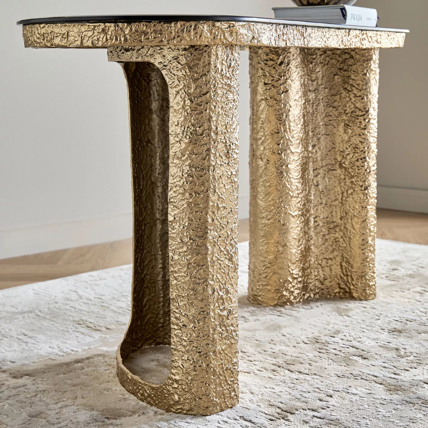 طاولة وحدة التحكم فوان مع مرآة