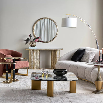 طاولة وحدة التحكم فوان مع مرآة