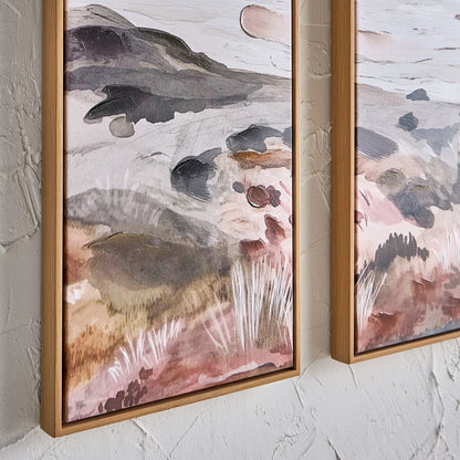 3-Piece Framed Canvas Wall Art Set - 33x123 cm