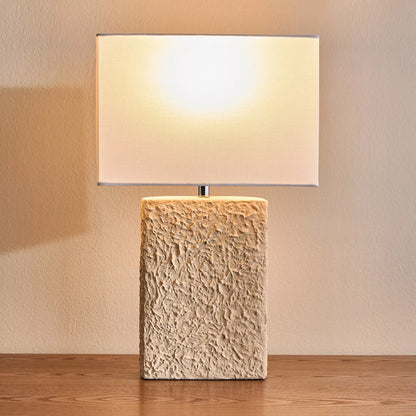 مصباح طاولة سيراميك شيل - 55 سم