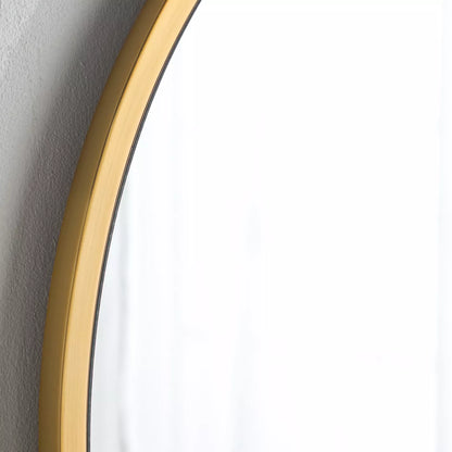 طاولة وحدة تحكم صغيرة مع مرآة