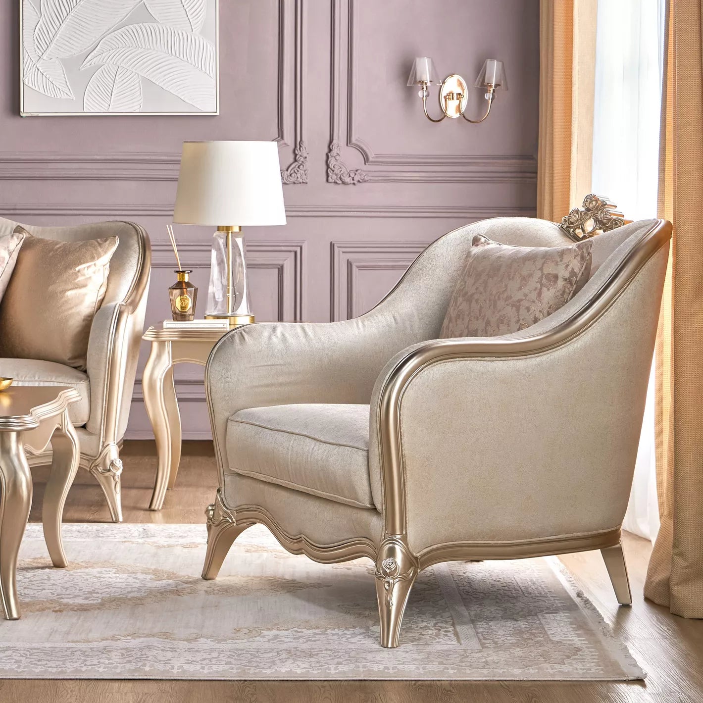 أريكة فردية كلاسيكية