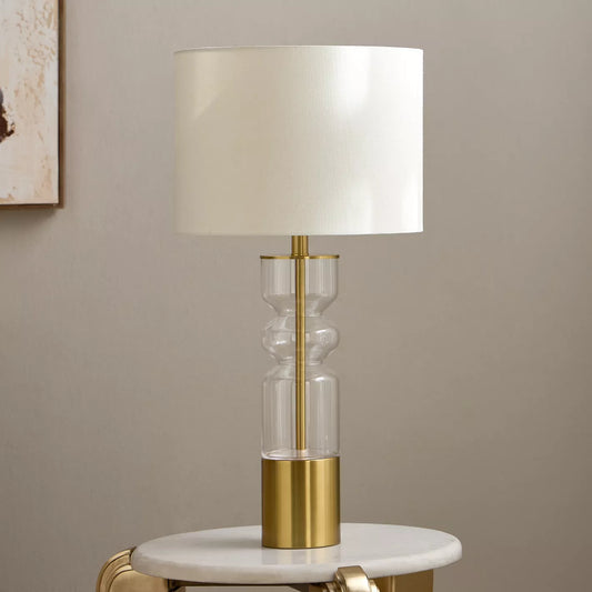 Logan Glass Table Lamp - 77 cm