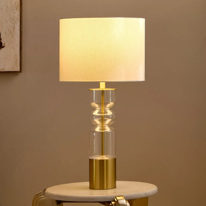Logan Glass Table Lamp - 77 cm