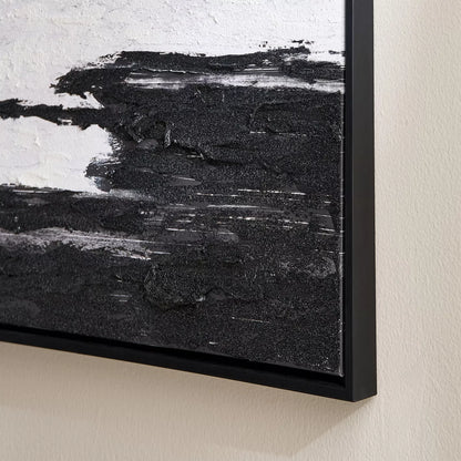 Black & white canvas art  80x120cm