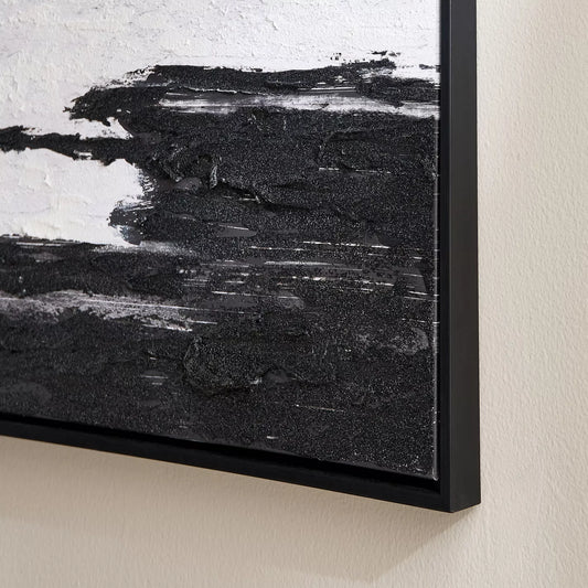 Black & white canvas art  80x120cm
