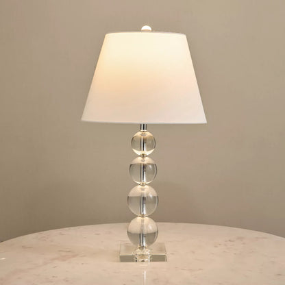 مصباح طاولة كريستالي على شكل خنفساء - 66 سم