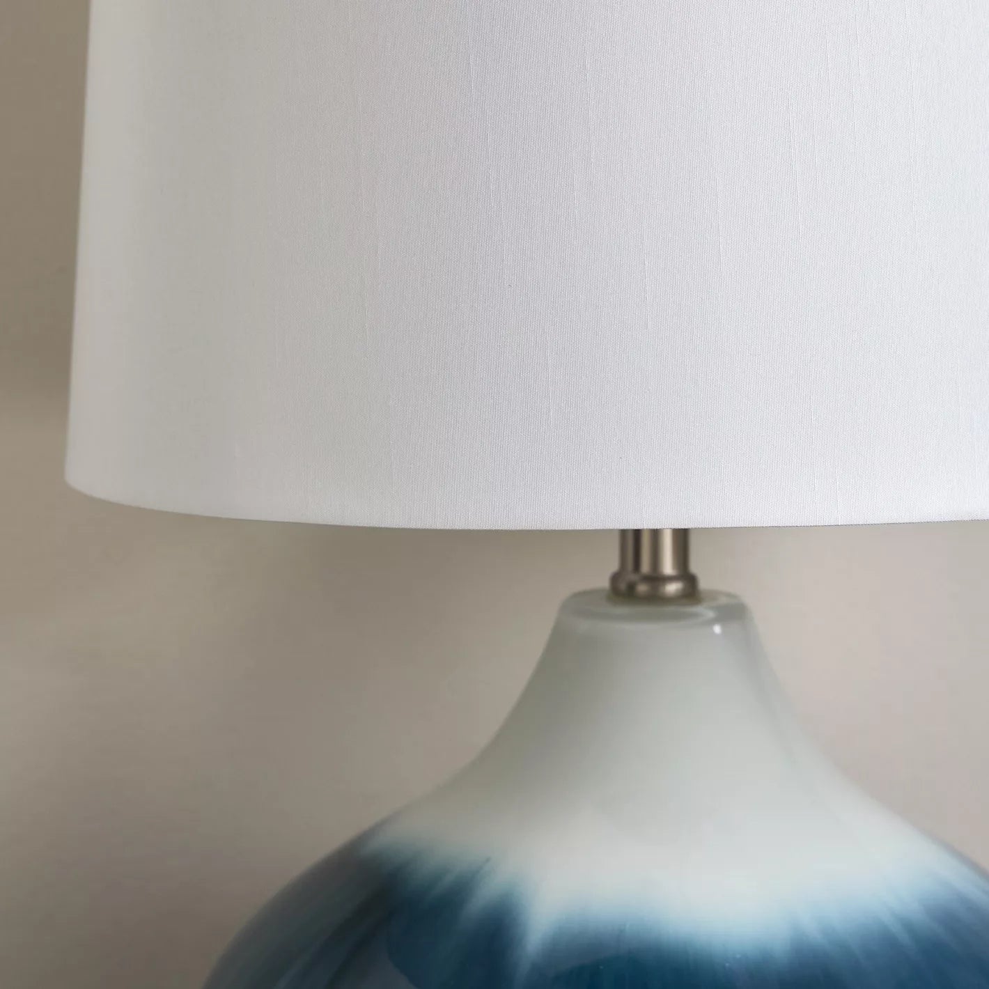 Yena Glass Table Lamp - 58 cm