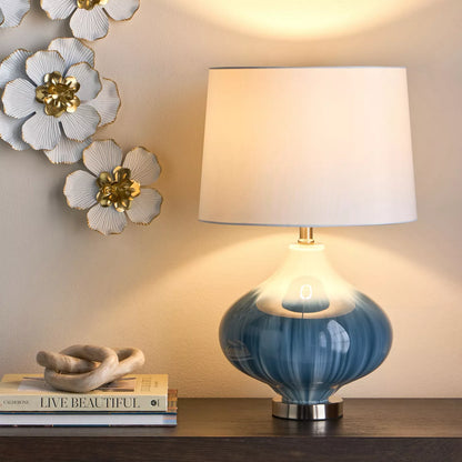 Yena Glass Table Lamp - 58 cm