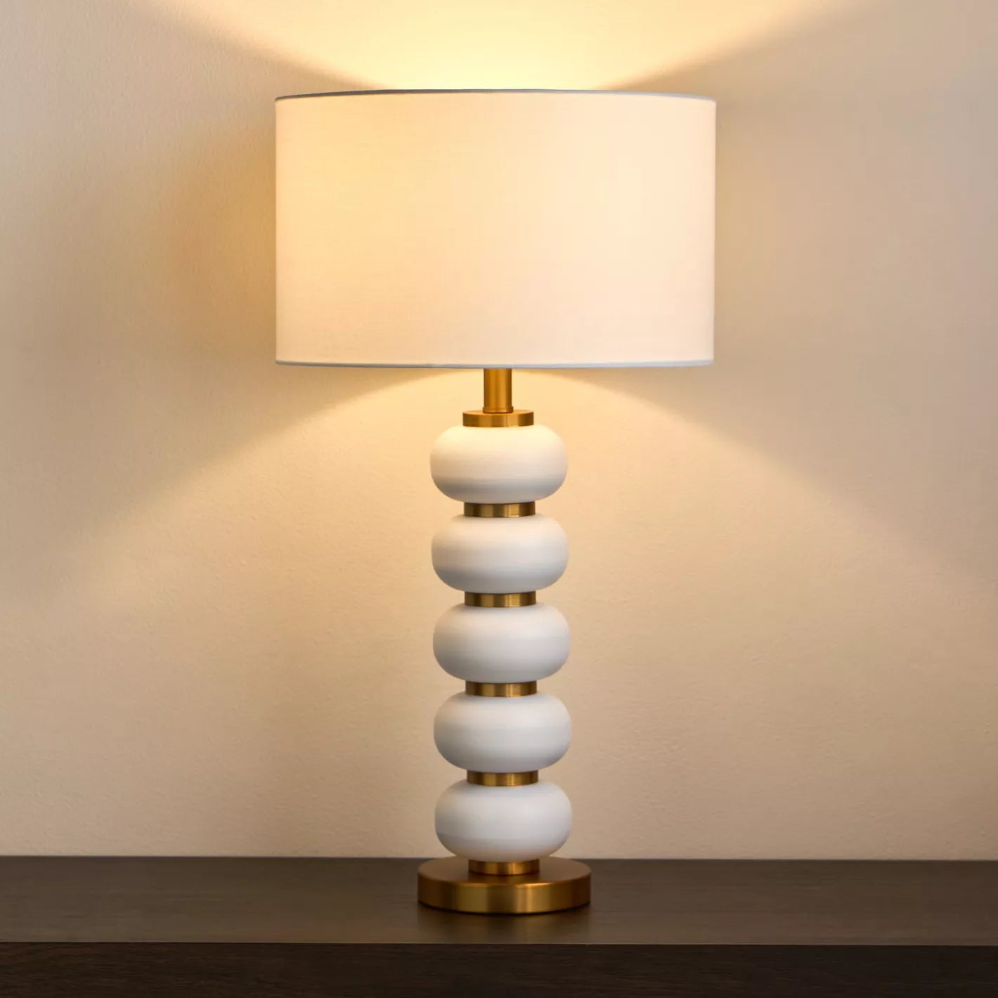 مصباح طاولة معدني من ليرا - 69 سم