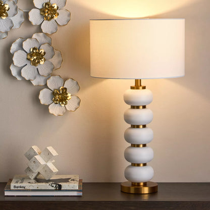 مصباح طاولة معدني من ليرا - 69 سم