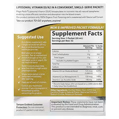 Aurora Nutrascience, Liposomal Vitamin D3/K2, 32 Packets, 0.68 fl oz (20 ml) Each