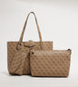 GUESS ECO Monogram Patterned Tote Bag Set
