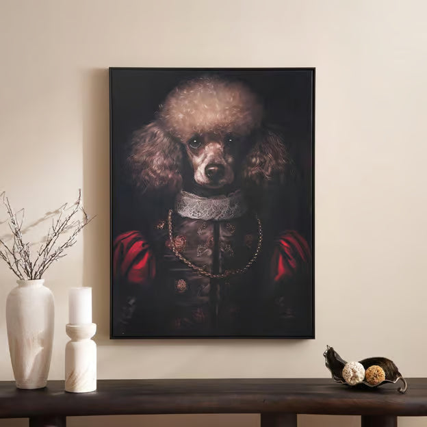 Princess licensed wall art by david soul 93x5x123cm - black