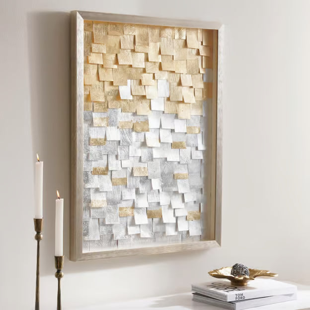 Mosaic Box 60*4*80 cm - Gold