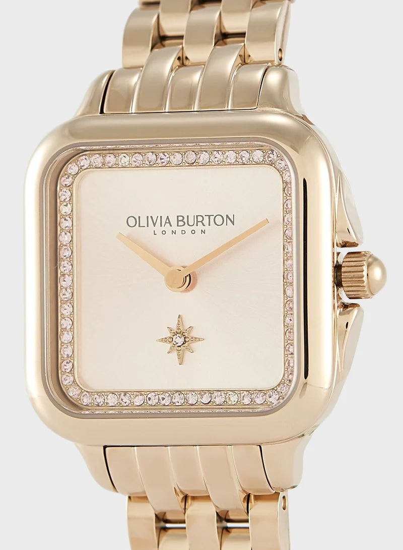 OLIVIA BURTON Classic Grosvenor Analog Watch