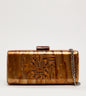 Steve Madden Monogram Detail Marble Clutch